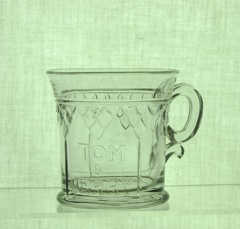 #1434 Tom & Jerry Mug, Crystal, 1933-1935