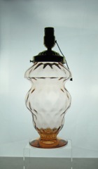 #4206 Optic Tooth Water Lamp ?, Diamond Optic, Flamingo, 1928 ?