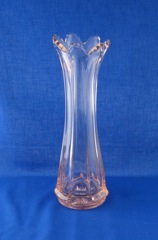 #436 Colonial Vase, Straight, Flamingo