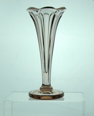 #353 Medium Flat Panel Vase, 12 inch, Hawthorne, 1927