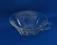 #341 Puritan Punch Cup, flared, crystal, 1903-1938