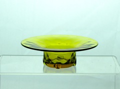 #1184 Yeoman Egg Cup, Diamond Optic, Marigold, 1927-1928