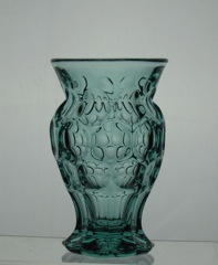 #1506 Whirlpool Vase, Zircon, 1938-1939